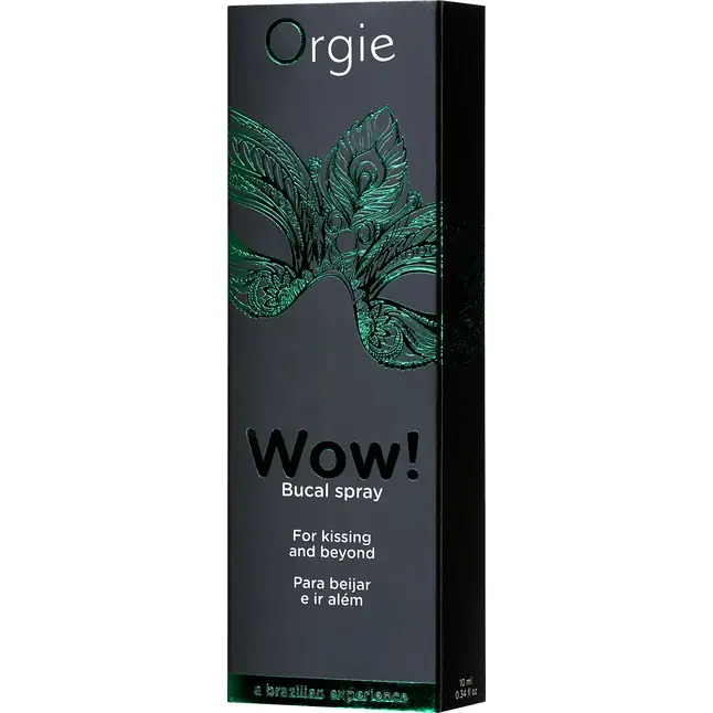 Оральный спрей Orgie WOW! Blowjob Spray с охлаждающим и возбуждающим эффектом - 10 мл. Фотография 4.