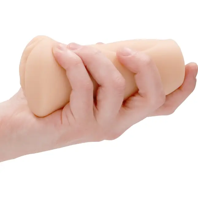 Телесный мастурбатор-вагина Self Lubrication Masturbator - SLT. Фотография 4.