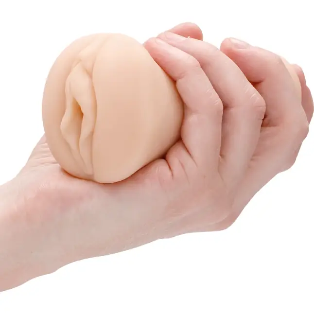 Телесный мастурбатор-вагина Self Lubrication Masturbator - SLT. Фотография 5.