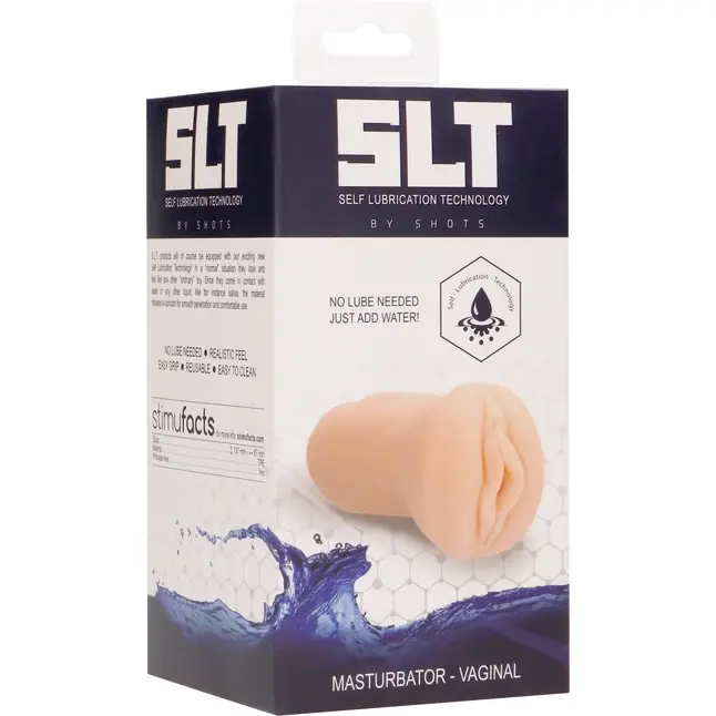 Телесный мастурбатор-вагина Self Lubrication Masturbator - SLT. Фотография 7.