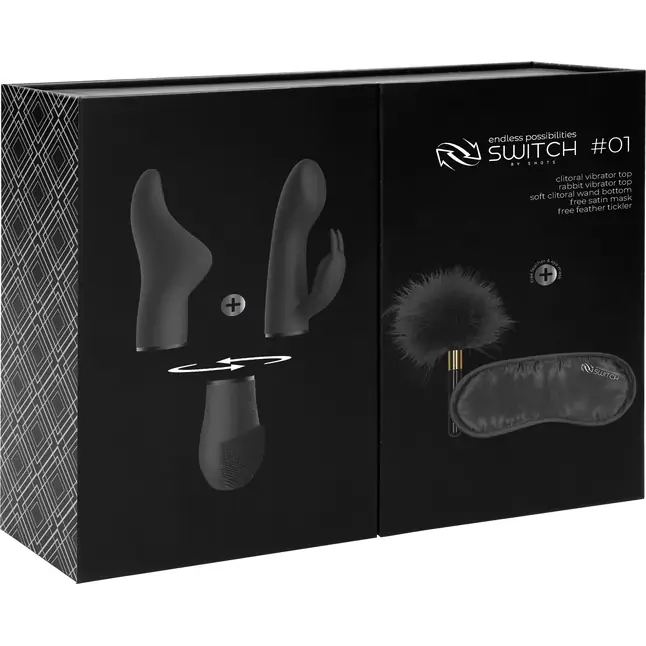 Черный эротический набор Pleasure Kit №1 - Switch