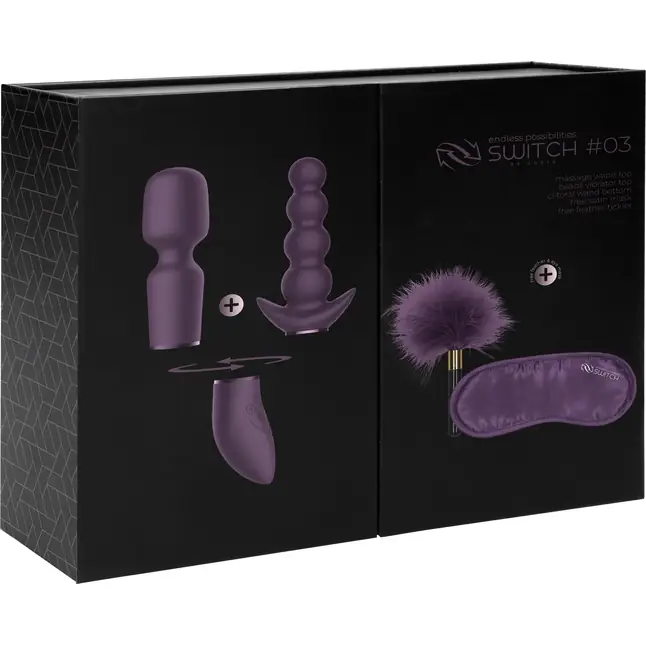 Фиолетовый эротический набор Pleasure Kit №3 - Switch
