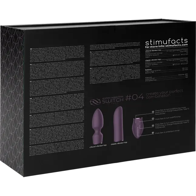 Фиолетовый эротический набор Pleasure Kit №4 - Switch. Фотография 8.