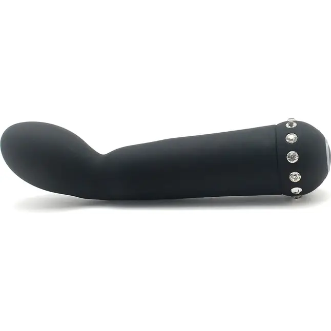 Черный вибратор SPARKLE SUCCUBI BLISS G VIBE - 14,2 см. Фотография 2.