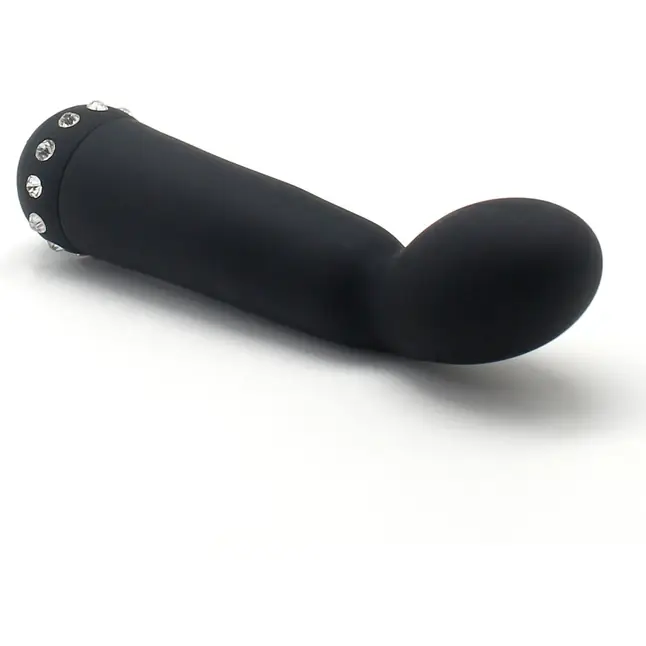 Черный вибратор SPARKLE SUCCUBI BLISS G VIBE - 14,2 см. Фотография 5.