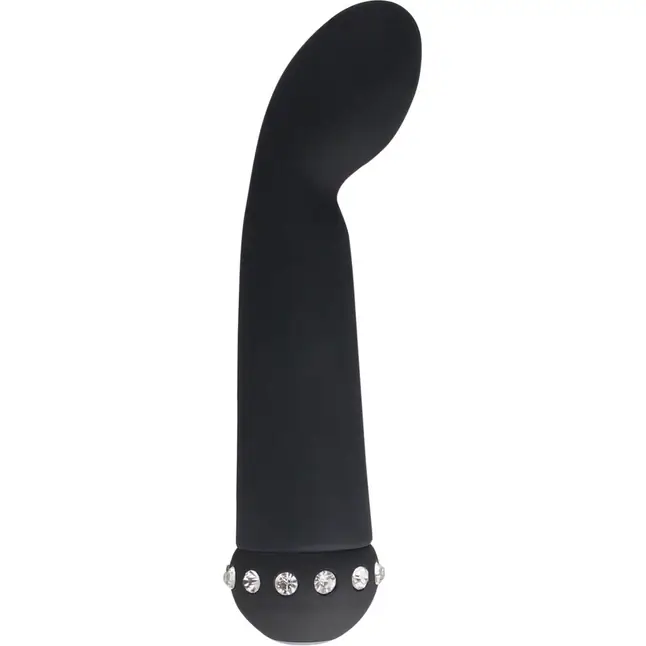 Черный вибратор SPARKLE SUCCUBI BLISS G VIBE - 14,2 см