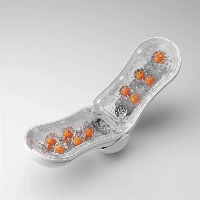 Мастурбатор Tenga FLIP ORB ORANGE CRASH - FLIP Series. Фотография 4.