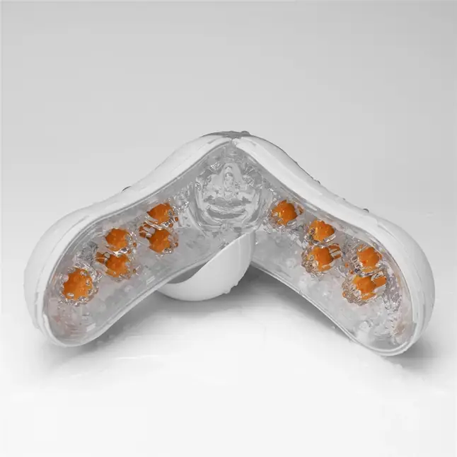 Мастурбатор Tenga FLIP ORB ORANGE CRASH - FLIP Series. Фотография 5.