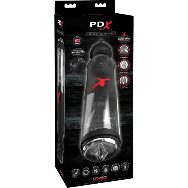 Мега-мастурбатор Deluxe Mega-Bator - PDX Elite. Фотография 7.