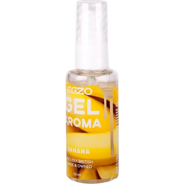 Интимный лубрикант Egzo Aroma с ароматом банана - 50 мл - Aroma. Фотография 2.