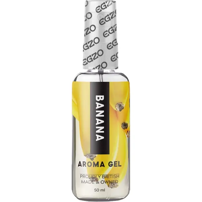 Интимный лубрикант Egzo Aroma с ароматом банана - 50 мл - Aroma