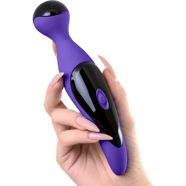 Фиолетовый вибростимулятор COSMY - 18,3 см - L EROINA. Фотография 2.