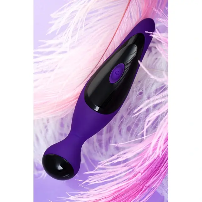 Фиолетовый вибростимулятор COSMY - 18,3 см - L EROINA. Фотография 13.
