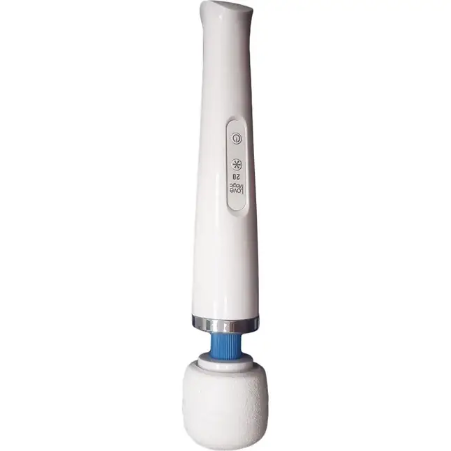 Белый вибромассажёр Love Magic HV-270-VR018