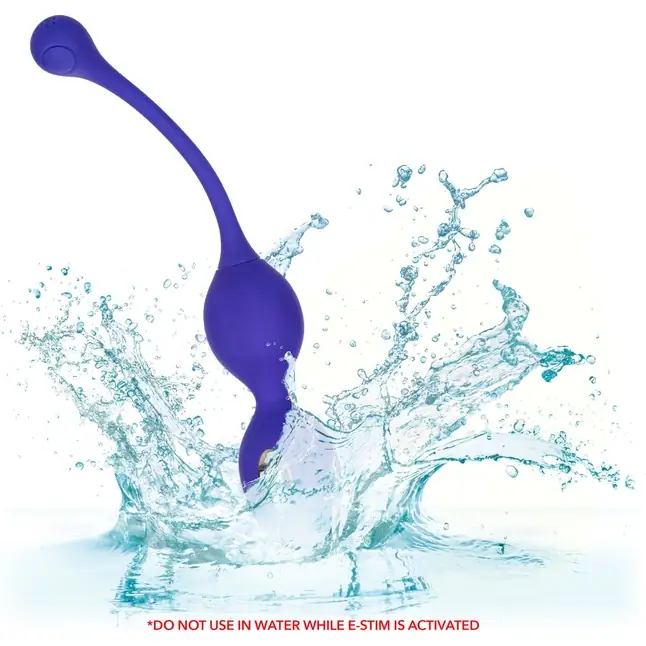 Фиолетовые виброшарики с электростимуляцией Impulse Intimate E-Stimulator Dual Kegel - Impulse. Фотография 6.
