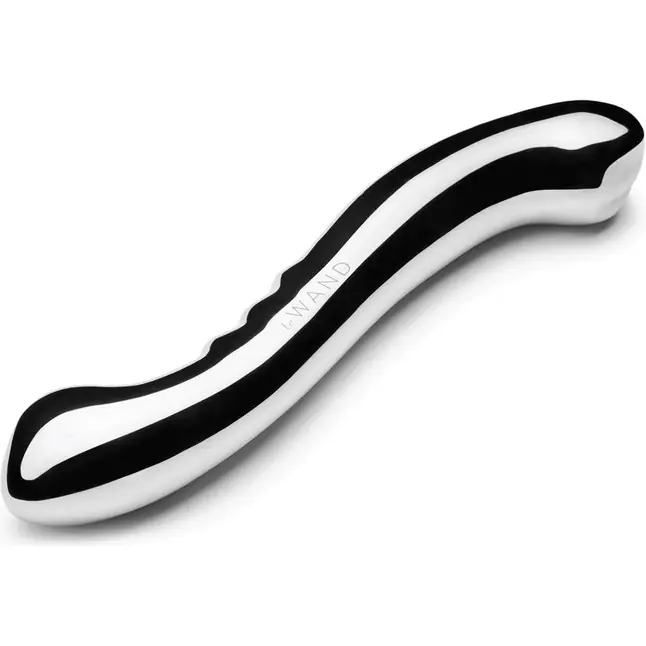 Серебристый утяжеленный фаллоимитатор Contour - 28,6 см. Фотография 4.