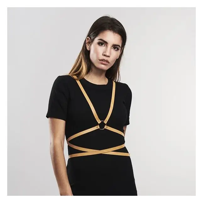 Коричневая портупея MAZE Multi-Way Body Harness