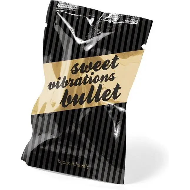 Черная вибропуля Sweet Vibrations Bullet. Фотография 2.