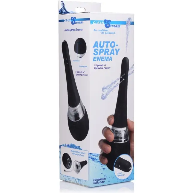 Автоматический анальный душ Electric Auto-Spray Enema Bulb - CleanStream. Фотография 2.