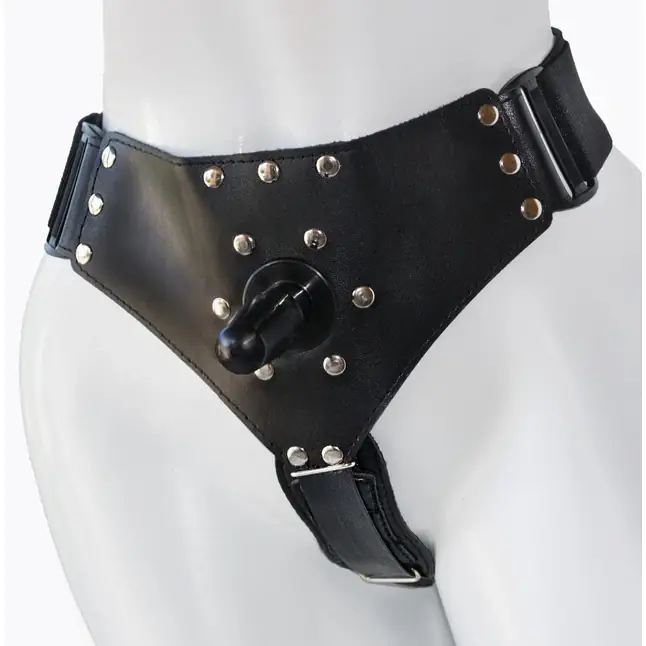 Пояс-трусики с 2 насадками Exotic-Alice - 18 и 10,5 см. Фотография 3.