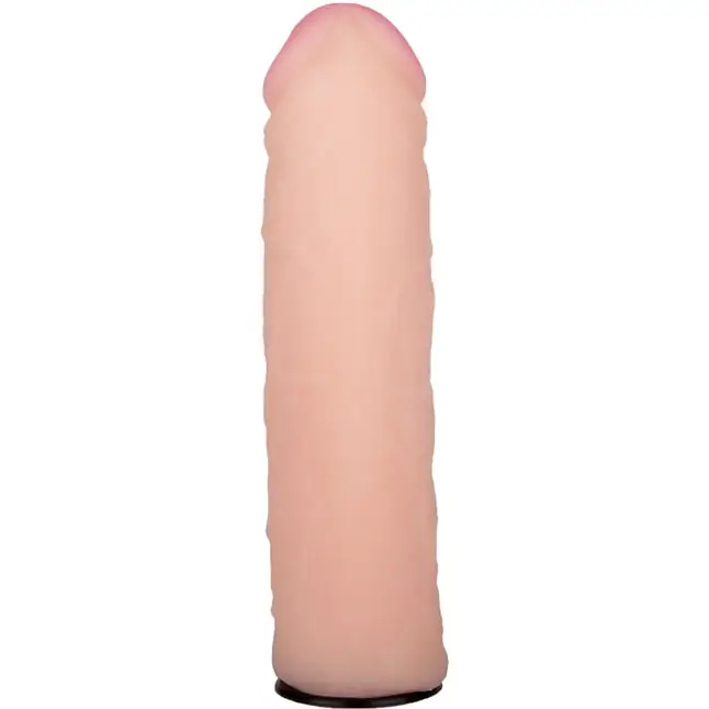 Пояс-трусики с насадкой Glamour Silver - 15,5 см. Фотография 8.
