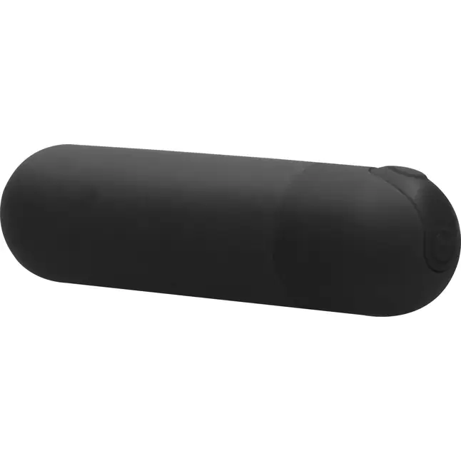 Черная перезаряжаемая вибропуля 7 Speed Rechargeable Bullet - 7,7 см - Be Good Tonight. Фотография 4.