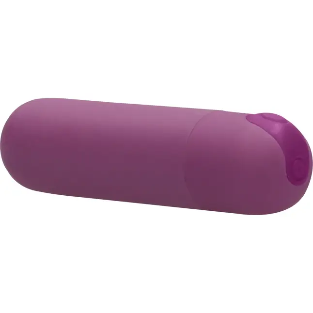 Фиолетовая перезаряжаемая вибропуля 7 Speed Rechargeable Bullet - 7,7 см - Be Good Tonight. Фотография 4.