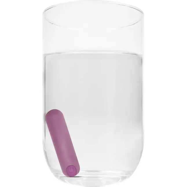 Фиолетовая перезаряжаемая вибропуля 7 Speed Rechargeable Bullet - 7,7 см - Be Good Tonight. Фотография 5.