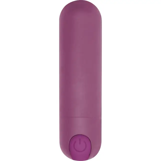 Фиолетовая перезаряжаемая вибропуля 7 Speed Rechargeable Bullet - 7,7 см - Be Good Tonight