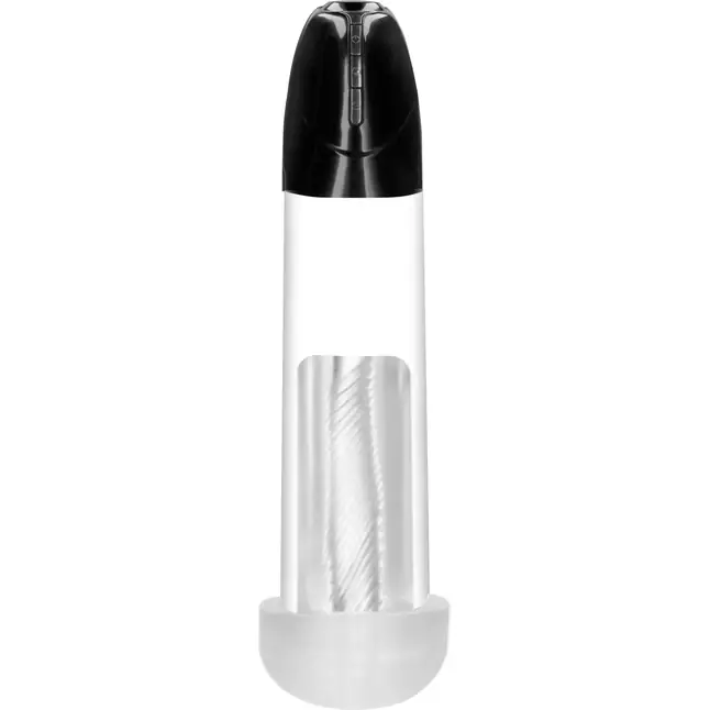 Прозрачная помпа Rechargeable Smart Cyber Pump with sleeve - PUMPED. Фотография 4.