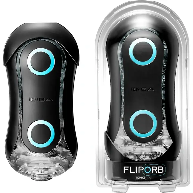 Мастурбатор Tenga FLIP ORB STRONG BLUE RUSH - FLIP Series. Фотография 4.