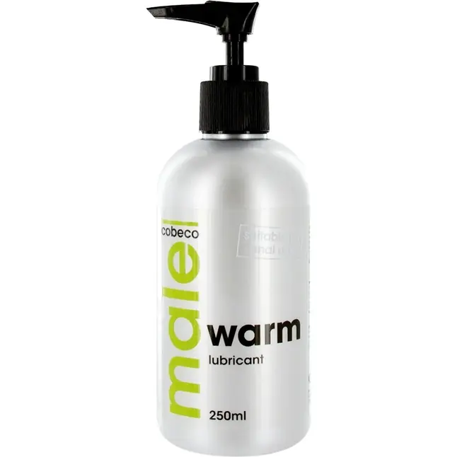 Лубрикант с согревающим эффектом MALE Cobeco Warm Lubricant - 250 мл