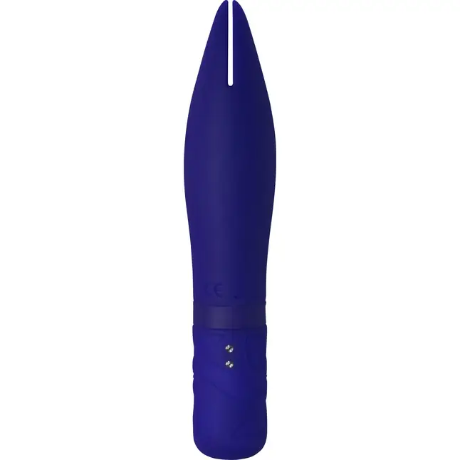 Синий мини-вибратор BonBon’s Powerful Spear - 15,2 см - Universe. Фотография 3.