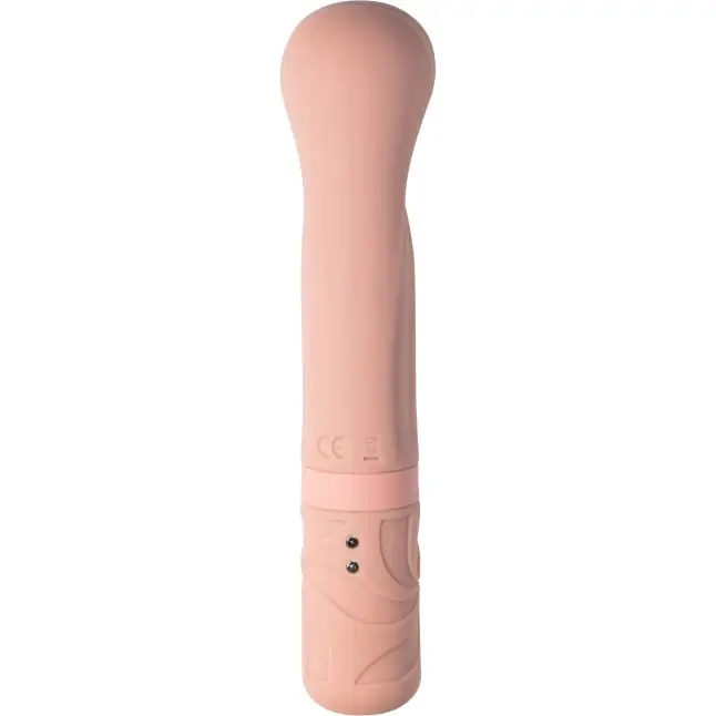 Бежевый мини-вибратор Rocky’s Fairy Mallet - 14,7 см - Universe. Фотография 4.
