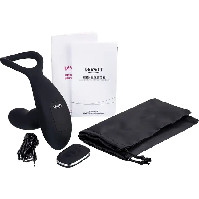 Черный стимулятор простаты Maud с вибрацией. Фотография 6.