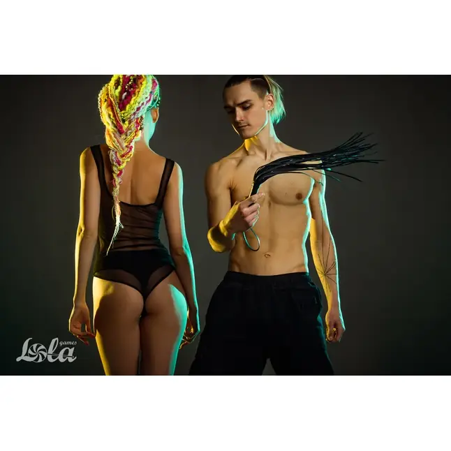 Черная плеть Temptation - 45 см - Party Hard. Фотография 9.