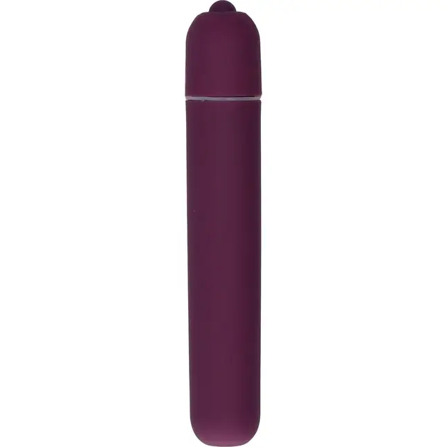 Фиолетовая вибропуля Bullet Vibrator Extra Long - 10,5 см - Be Good Tonight