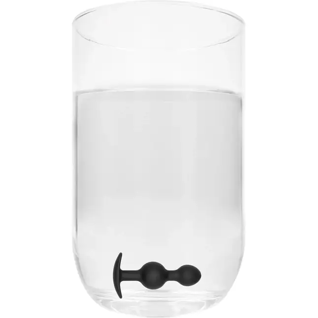 Черная анальная пробка N 90 Self Penetrating Butt Plug - 10,4 см - Sono. Фотография 5.