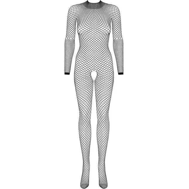 Оригинальный боди-комбинезон в сеточку - Spicy. Фотография 3.