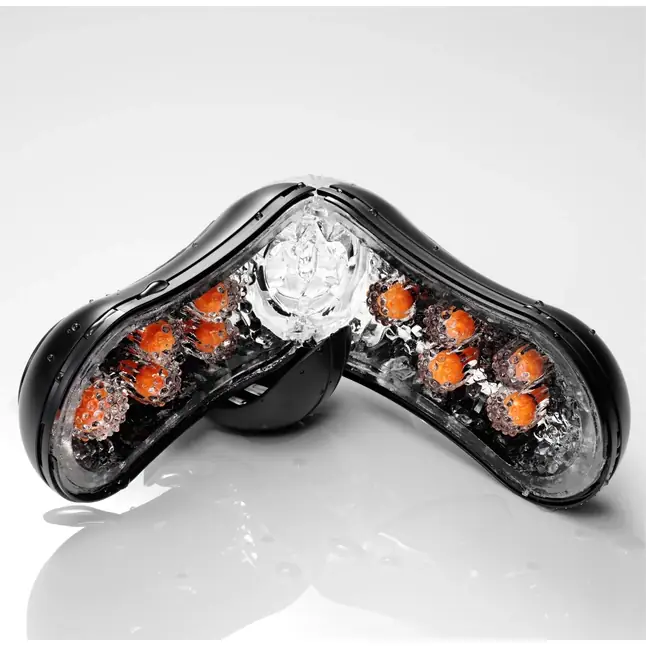 Мастурбатор Tenga FLIP ORB STRONG ORANGE CRASH - FLIP Series. Фотография 3.