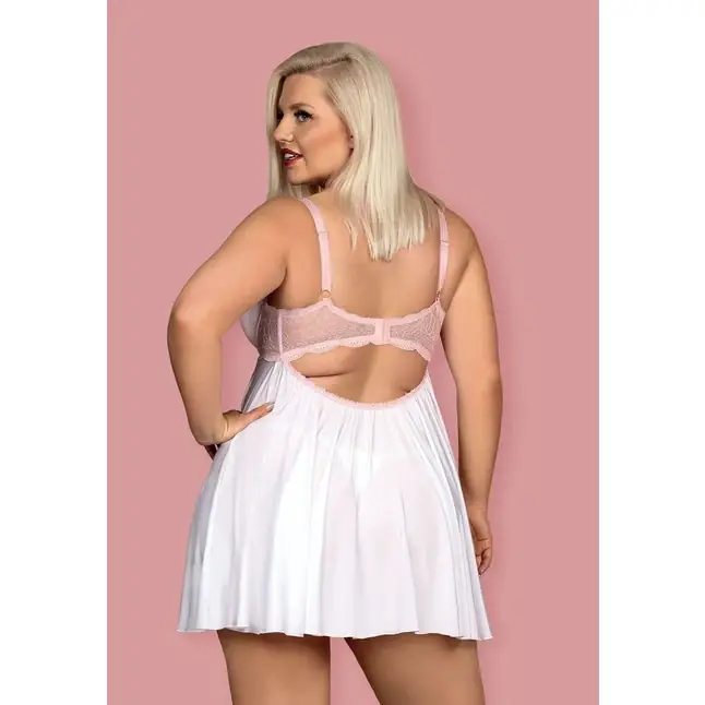 Восхитительный коротенький беби-долл Girlly с кружевом - Sexy. Фотография 2.