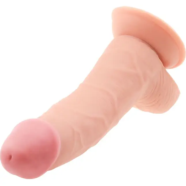 Фаллоимитатор-реалистик с мошонкой 8.8 The Ultra Soft Dude - 20 см. Фотография 2.