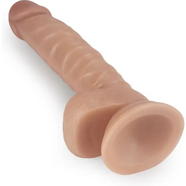 Телесный реалистичный фаллоимитатор 8.5 Real Extreme Dildo - 22 см. Фотография 2.