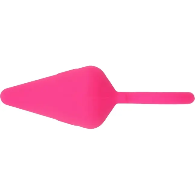 Розовая анальная пробка с кольцом Candy Plug M - 10,1 см - Sweet Breeze. Фотография 3.