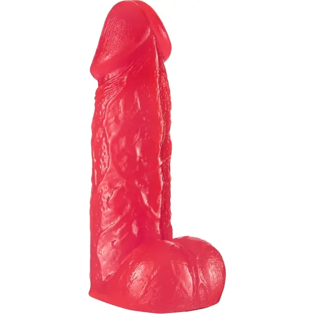 Малиновый фаллоимитатор Small Dong - 15 см - You2Toys