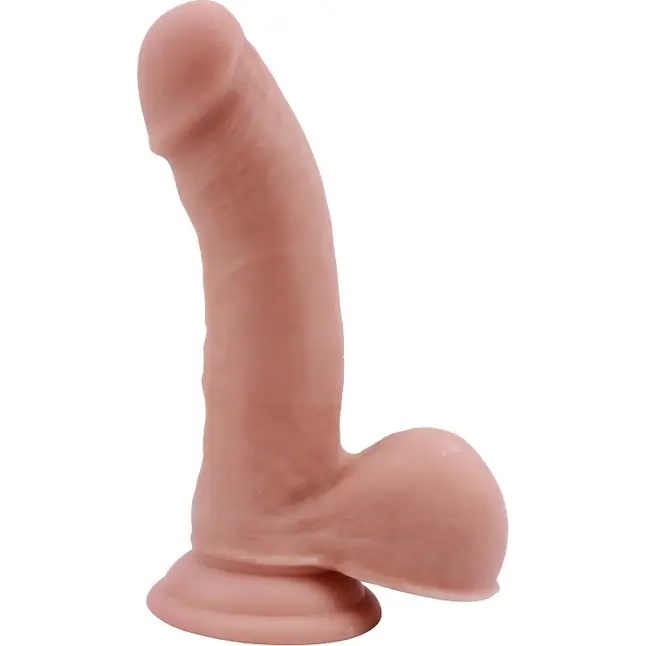 Телесный фаллоимитатор на присоске Fornicator - 19 см - T-skin ReaL
