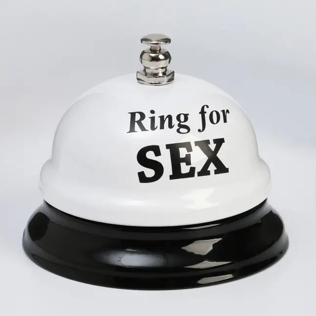 Настольный звонок RING FOR SEX - Sima-Land