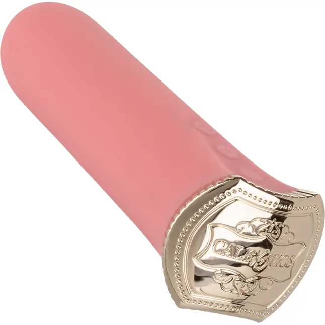 Нежно-розовый мини-вибромассажер Uncorked Rose - 12 см - Uncorked. Фотография 3.