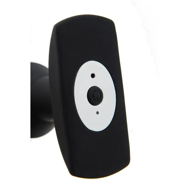 Черный анальный вибромассажер WIRELESS REMOTE PLUG - 13 см - Cheeky Love. Фотография 2.