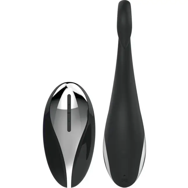 Черное виброяйцо NAGHI NO.36 RECHARGEABLE REMOTE EGG - Naghi by Tonga. Фотография 3.